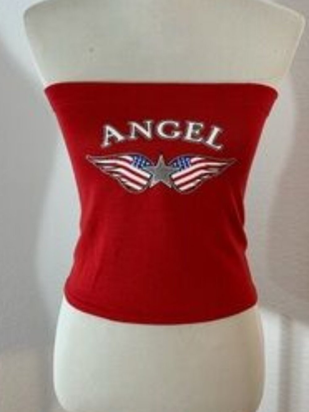 Red Angel Tube Top